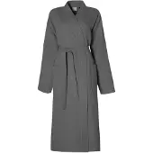 Seahorse Peignoir Seahorse Waffle Kimono Graphite-S