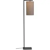It's About Romi - Lampadaire Boston - noir/taupe - 30x25x160cm pour salon, chambre à coucher
