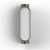 Roger Pradier Ibuk Model Applique Murale 10|10° | Sandstone | Polycarbonate White