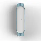 Roger Pradier Ibuk Model Applique Murale 10|10° | Blue | Polycarbonate White