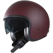 Gari G03x Fiber Open Face Helmet Rouge S