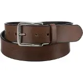Vanzetti Ceinture brun foncé / argent
