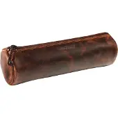 Maverick - THE ORIGINAL - TROUSSE SMALL RONDE CUIR BRUN
