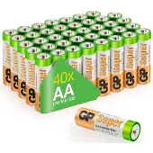 GP Super Batteries 030E15AS40-2 1x40 Super Alkaline AA Mignon Batterien Blister 030E15AS40-2