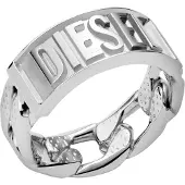 Diesel Bague argent