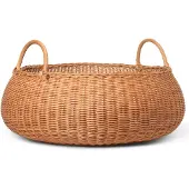 Ferm Living - Braided Rangement Low Natural