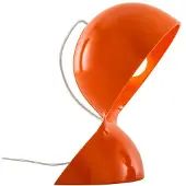 Artemide Lampe de Table , Orange, Salon / séjour, Plastique