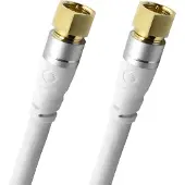 OEHLBACH SL Câble SAT (F-PLUG) 2.0m Blanc
