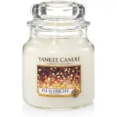 Yankee candle Parfums d'ambiance Bougies parfumées All is Bright Classic Medium Glass