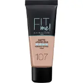 Maybelline Maquillage du teint Foundation Fit Me! Matte + Poreless Foundation No. 107 Rose Beige