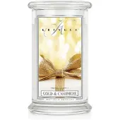 Kringle Candle Gold & Cashmere bougie parfumée 624 g