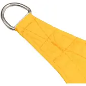 vidaXL Voile de parasol tissu oxford triangulaire 6x6x6 m jaune