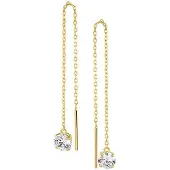 SPARKLE14 Transit Rurots Zirkonia - 4 - Gold, (Or 14 carats)