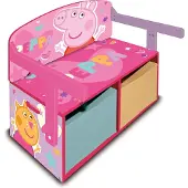 Arditex Peppa Pig 3 In 1 Storage Basket Rose Enfants