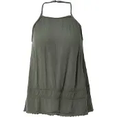 Superdry Vintage Beach Sleeveless T-shirt Vert XS Femme