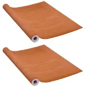 vidaXL Films autoadhésifs pour portes 2 pcs Chêne clair 210x90 cm PVC
