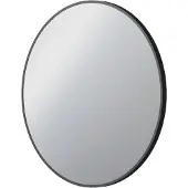 Linie Vivor miroir rond noir Ø 70 cm