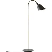 &tradition Bellevue AJ7 Lampadaire Stone Grey & Bronzed Brass