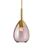 Ebb & Flow Lute Suspension Obsidian | Gold | Ø: 14 cm E14