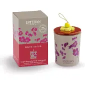 Esteban Bougie déco parfumée rechargeable Esprit de thé - TS