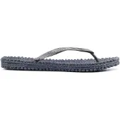 Ilse jacobsen Sandales 'Cheerful' bleu-gris / argent