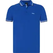 BOSS T-Shirt 'Paddy' bleu roi / noir / blanc