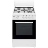 Corbero Cuisinière à Gaz Avec Four Ccsf45020nw 4 Feux