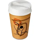 Koziol Tasse Isotherme Koziol Bio-Circulair Iso To Go Face 400 ml