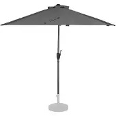 Vonroc Parasol Magione - Parasol de balcon Premium - 270x135cm | Gris