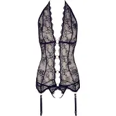 Abierta Fina Nuisette en Dentelle - Noir - S