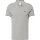 Levi's T-Shirt gris chiné / rouge / blanc