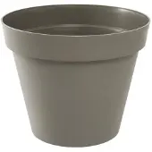 Merkloos Pot de fleurs"Toscane" "Zen" 43L Taupe Ø 480 mm