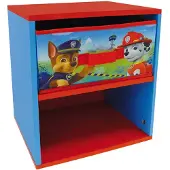 Fun House Table de chevet pour enfants Pat' Patrouille