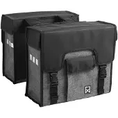 Willex Dubbele Shopper Zwart/Antraciet