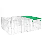 @Pet Enclos pour animaux de compagnie extérieur Giant Métal 20309