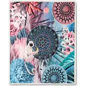 Hip Plaid HIP Zoya Blanc-130 x 160 cm