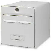 BURG-WÄCHTER Boîte aux lettres en acier galvanisé blanc