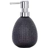 Wenko Distributeur de savon Polaris Jet 390 Ml Céramique Anthracite