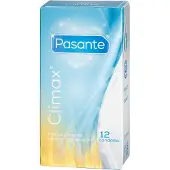 Pasante Climax Textured Condoms 12 Units Clair