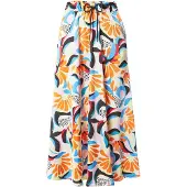 Urban Classics Jupe bleu clair / jaune pastel / rouge vif / noir