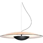 Marset Ginger LED Suspension Ginger 60 | Oak - White | Phase cut (Triac)