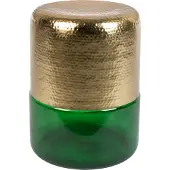 Dutchbone Table d'appoint Cave Vert/Or