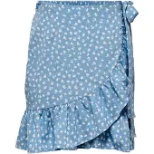 ONLY Jupe bleu / blanc