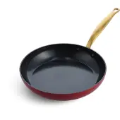 Greenpan Poêle de Cuisson GreenPan Barcelona Avec Revêtement Antiadhésif en Céramique Red/Gold 28 cm