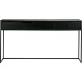Woood Table d'appoint exclusive Silas - Frêne - Blacknight - 74x140x40