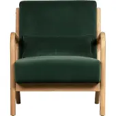 Woood Fauteuil Mark vert