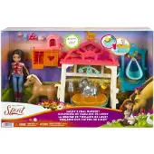 Spirit Luckys Station de soins pour bébés animaux avec poupée poney & poulain