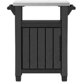 Keter Table d'extérieur multifonctionnelle de barbecue Unity