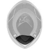 AGV K6 Casque Mentonnière Noir Noir One Size