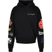 MT Sweat-shirt 'Homage' jaune / rouge / noir / blanc